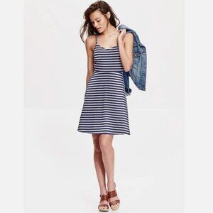 NWT Old Navy Women's Nautical Sundress Crisscross Straps Fishermans Aesthetic